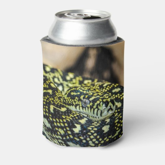 Oerwoud tapijt Python Blikjeskoeler (Blikje Achterkant)