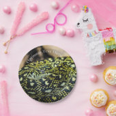 Oerwoud tapijt Python Snake Papieren Bordje (Feest)