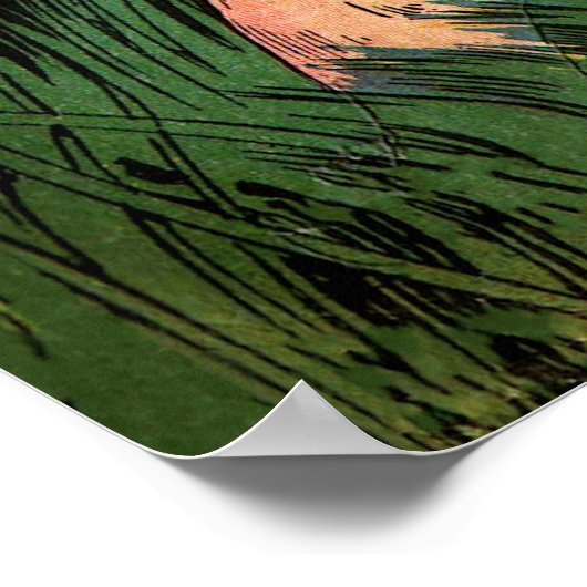 Oerwoud Tarzan & Black Panther  Comics Poster (Hoek)