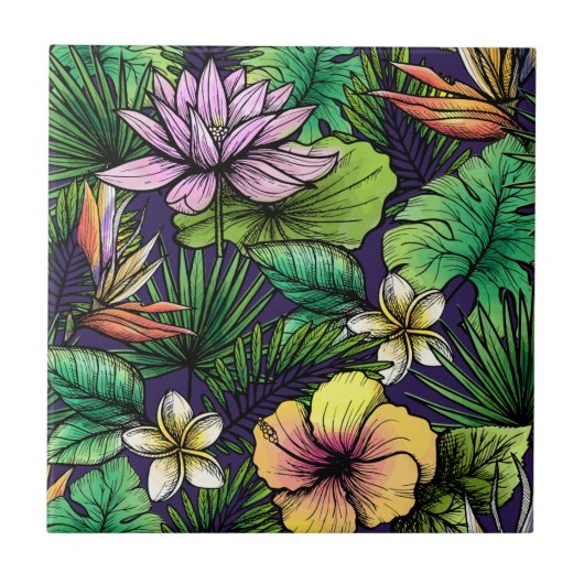 Oerwoud Tegeltje (Voorkant)