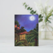 oerwoud tempel kerst  feestdagenkaart (Staand voorkant)