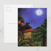 oerwoud tempel kerst  feestdagenkaart (Voorkant / Achterkant)