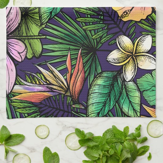 Oerwoud Theedoek (Gevouwen)