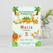 oerwoud thema (Staand voorkant)