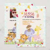 Oerwoud Thema/Gepersonaliseerde Partij/foto Kaart (Voorkant / Achterkant)