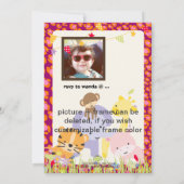 Oerwoud Thema/Gepersonaliseerde Partij/foto Kaart (Achterkant)