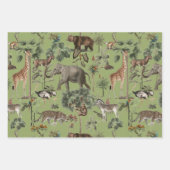 Oerwoud thema Gift Wrap Inpakpapier Vel (Voorkant)