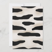 Oerwoud Thema Kinderen Verjaardagsuitnodiging Kaart (Achterkant)