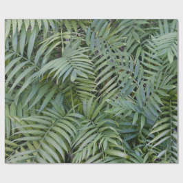 Oerwoud thema laat inpakpapier achter