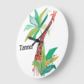 Oerwoud Theme Nursery Decor Grote Klok (Hoek)