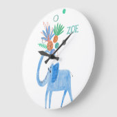 Oerwoud Theme Nursery Decor Grote Klok (Hoek)