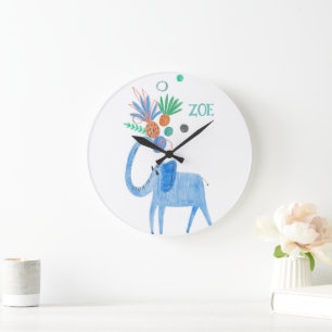 Oerwoud Theme Nursery Decor Grote Klok