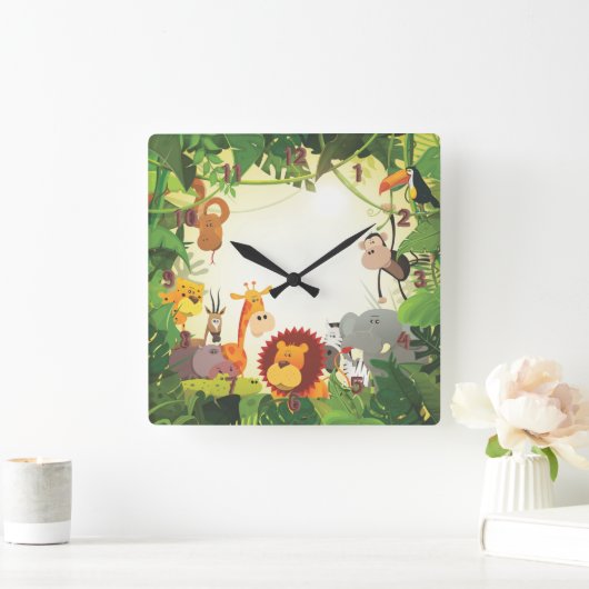 Oerwoud Thgeacht Vierkante Klok (Huis)