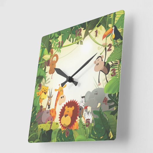 Oerwoud Thgeacht Vierkante Klok (Hoek)