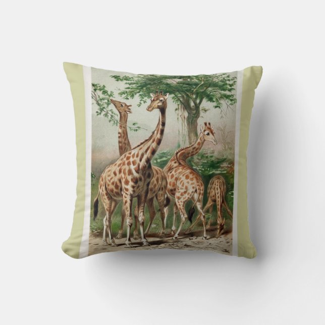 Oerwoud Throw American MoJo Pillow Kussen (Voorkant)
