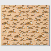 Oerwoud Tiger Animal Pattern Cadeaupapier (Vlak)