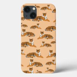 Oerwoud Tiger Animal Pattern Case-Mate iPhone Case