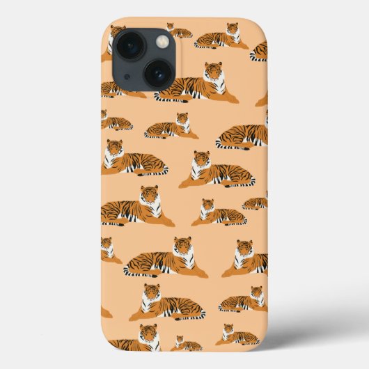 Oerwoud Tiger Animal Pattern Case-Mate iPhone Case (Achterkant)