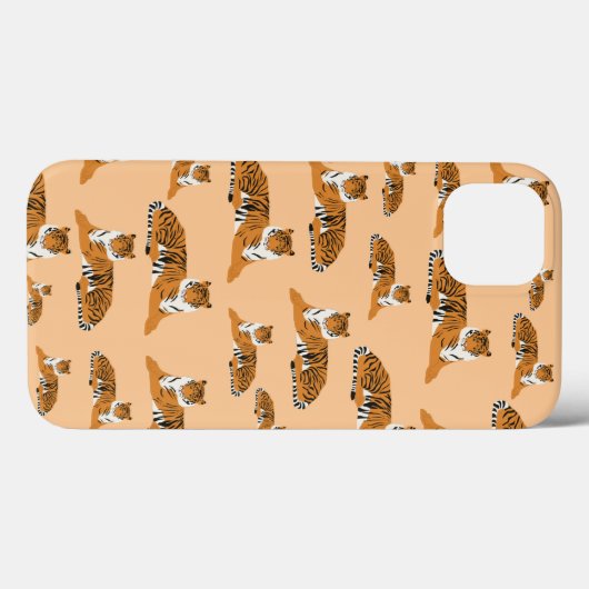 Oerwoud Tiger Animal Pattern Case-Mate iPhone Case (Achterkant (horizontaal))
