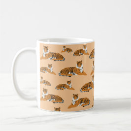 Oerwoud Tiger Animal Pattern Koffiemok