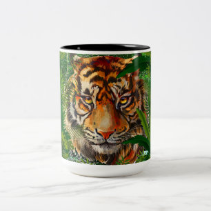 Oerwoud Tiger Coffee Mok   Kleurrijke Tiger Art Cu
