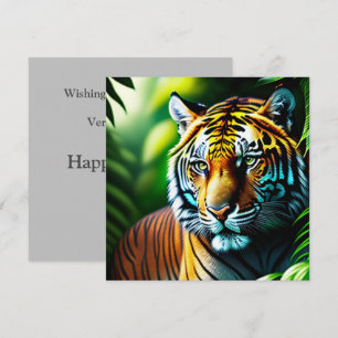 Oerwoud Tiger - doorboren en vrij Kaart