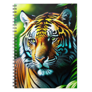 Oerwoud Tiger - doorboren en vrij Notitieboek
