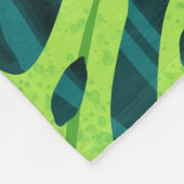 Oerwoud Tiger Fleece Deken (Hoek)