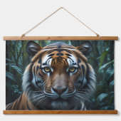 Oerwoud Tiger Hangend Wandkleed (Voorkant)