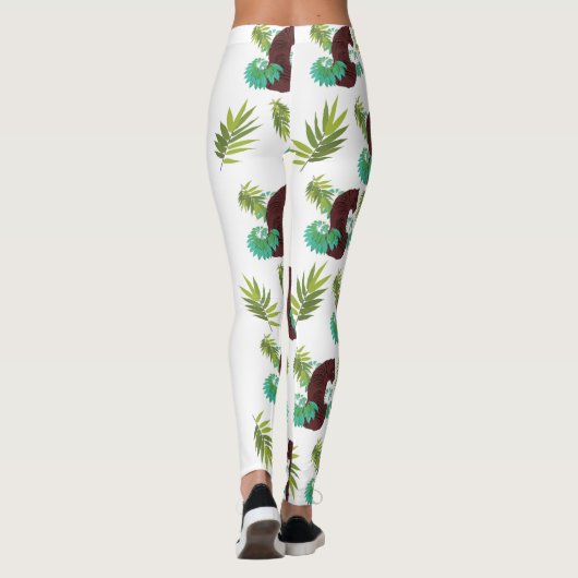 Oerwoud Tiger Leggings (Achterkant)