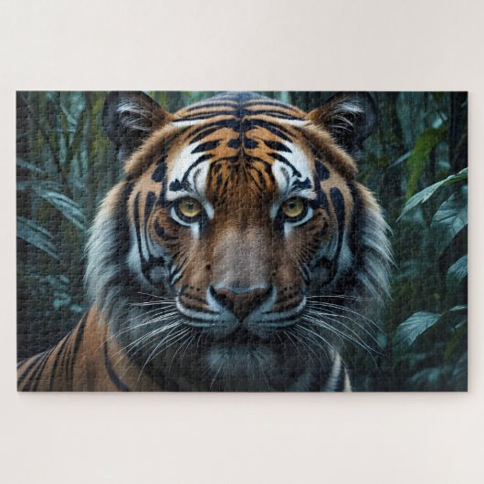 Oerwoud Tiger Legpuzzel (Horizontaal)