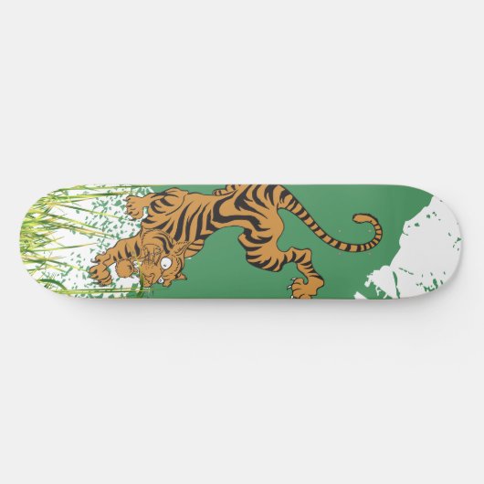 Oerwoud Tiger Persoonlijk Skateboard (Horizontaal)