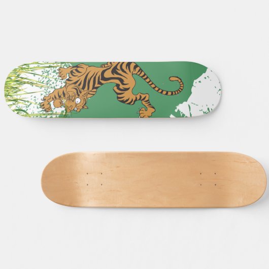 Oerwoud Tiger Persoonlijk Skateboard (Horizontaal)