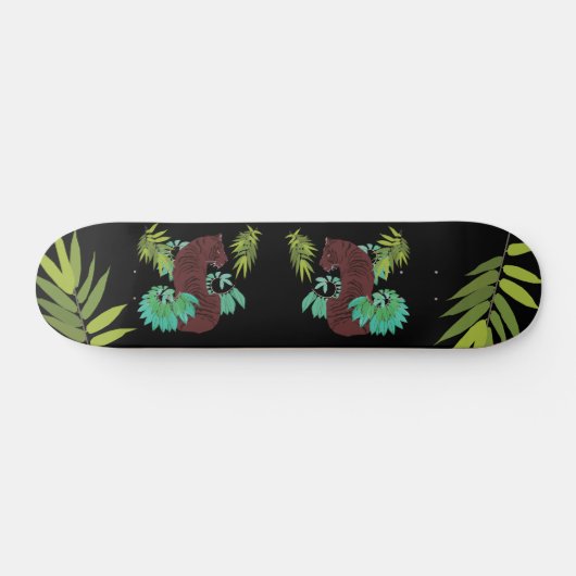 Oerwoud Tiger Persoonlijk Skateboard (Horizontaal)