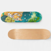 Oerwoud Tiger Persoonlijk Skateboard (Horizontaal)