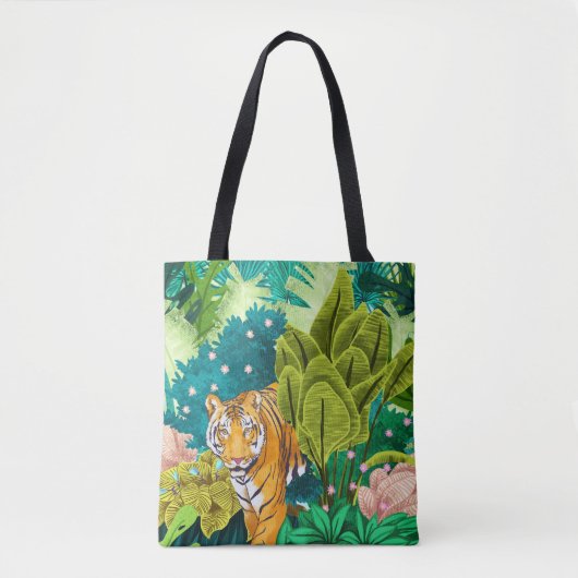 Oerwoud Tiger Tote Bag (Voorkant)