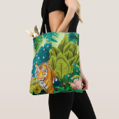 Oerwoud Tiger Tote Bag (Dichtbij)