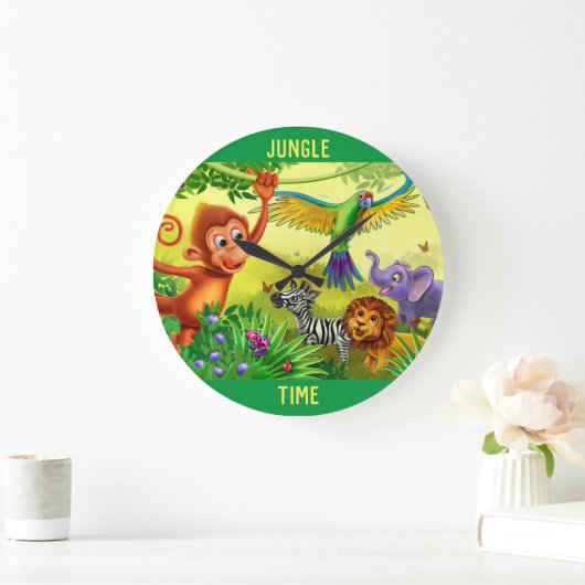 Oerwoud Tijd dieren kinderklok Grote Klok (Huis)