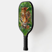 Oerwoud Tijger Hoofd Pickleball Paddle (Links)