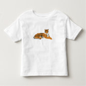 Oerwoud tijger kinder shirts (Voorkant)