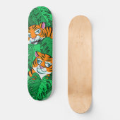 Oerwoud tijger kinder skateboard (Voorkant)