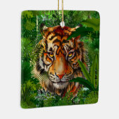 Oerwoud Tijger Ornamenten | Kleurrijke Tiger Ornam (Rechts)