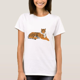 Oerwoud tijger t-shirt