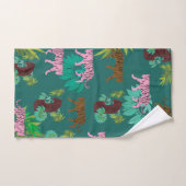 Oerwoud tijgers bad handdoek (Handdoek)