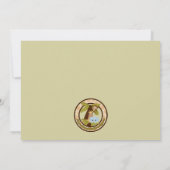 Oerwoud Time Animals Baby shower Invitation JTN-E Kaart (Achterkant)