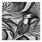 Oerwoud Toucan Perfect Poster (Voorkant)