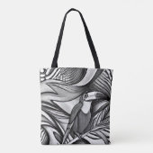 Oerwoud Toucan Tote Bag (Achterkant)