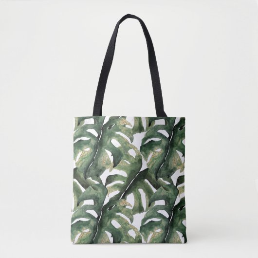 Oerwoud, tropische druk tote bag (Voorkant)