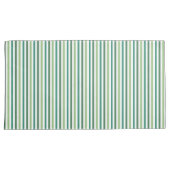 Oerwoud Tropische palmplanken en strips Kussensloop (Voorkant-Rechts)