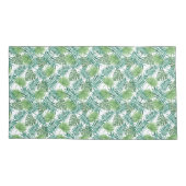 Oerwoud Tropische palmplanken en strips Kussensloop (Achterkant-Links)